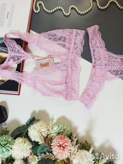 Savage X Fenty Кружевной комплект 42/44