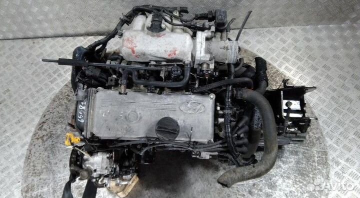 Двигатель G4HD Hyundai Getz 1.1 Бензин + МКПП
