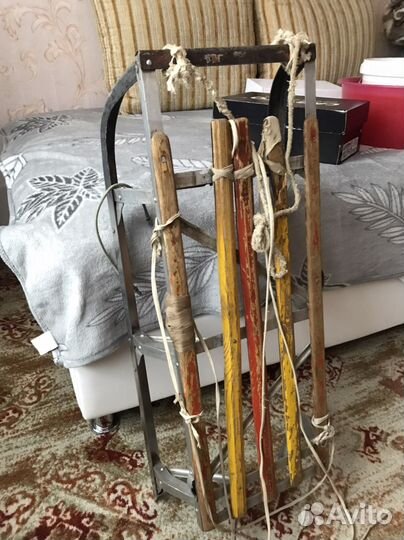 Санки, старые 1970 годов