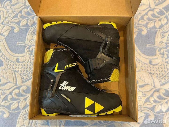 Лыжные ботинки fischer JR combi