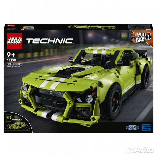 Lego Technic Лего 42138 Ford Mustang Shelby GT500