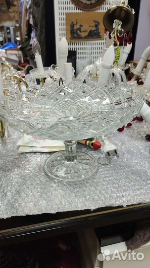 Ваза для фруктов Мальцов или ранние Дятьково