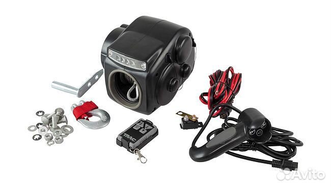 Лебедка электрическая autotrac DayRunner на трейле