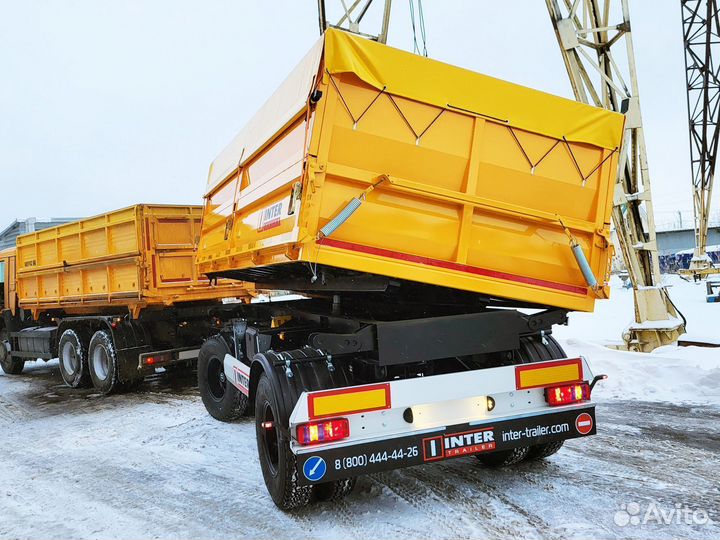 Прицеп самосвальный ИнтерПрицеп 853324, 2023
