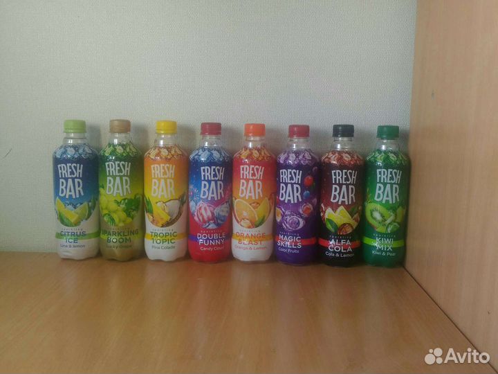 Коллекция бутылок Fresh Bar