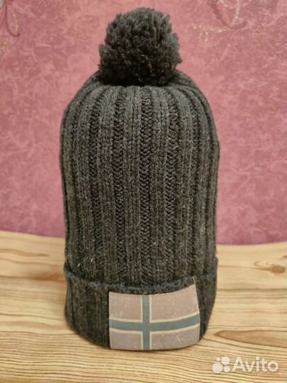 Шапка,Вязаная с Помпоном/Emeron/Норвегия