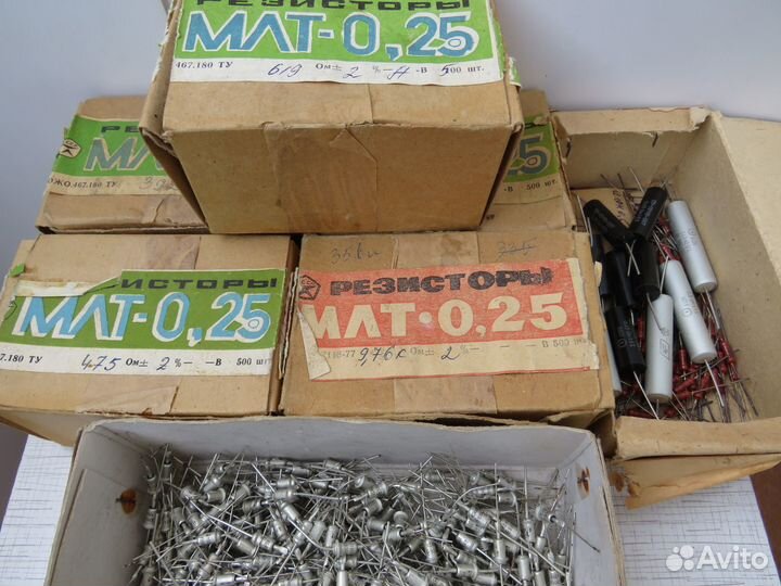 Конденсаторы и другие радиодетали