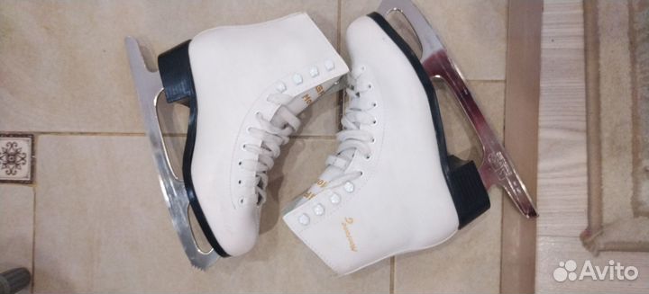 Коньки graf montana gold 34 размер