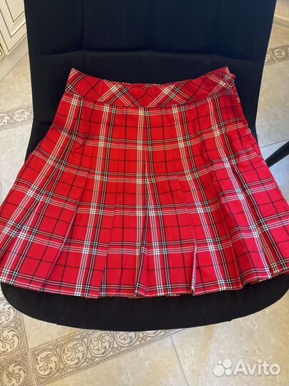 Юбка в клетку 42р