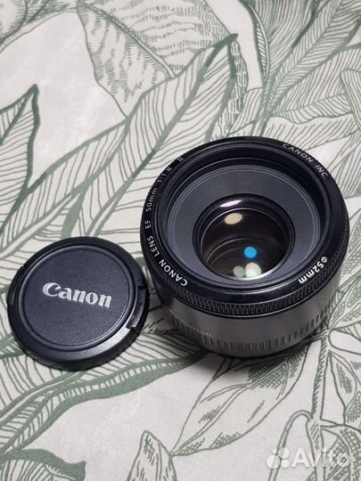 Объектив Canon 50mm 1.8 II
