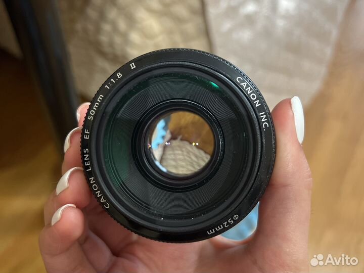 Объектив canon ef 50mm f 1 8 ii