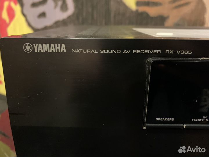 Ресивер yamaha rx v365
