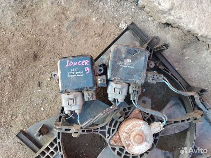 Вентилятор охлаждения радиатора lancer 9