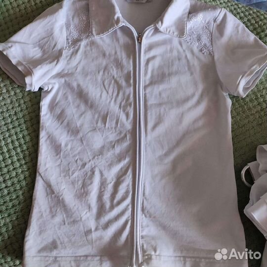 Блузка школьная на девочку 146