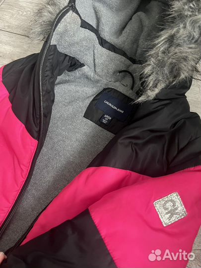 Пальто ck оригинал для девочки зима оригинал