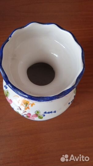 Старинный,антикварный подсвечник.Португалия