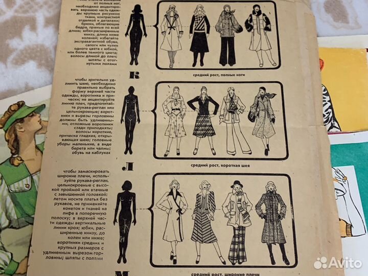 Журналы мод ссср(одежда,вязание)