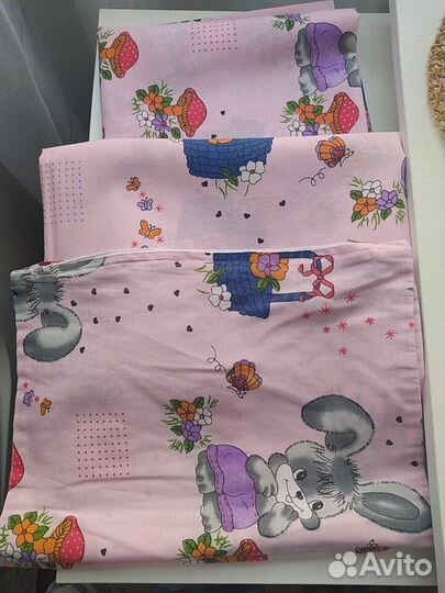 Детское постельное белье в детскую кроватку