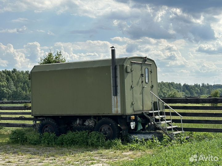 Кунг военный на колесах