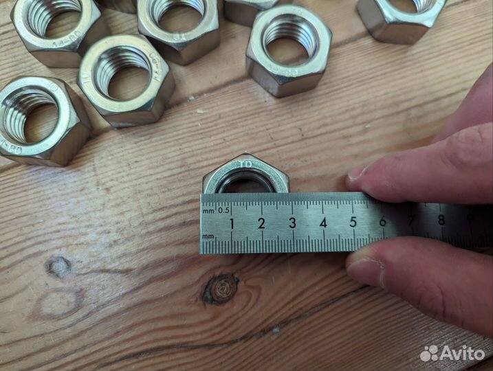 Гайки а4-80 нержавеющие