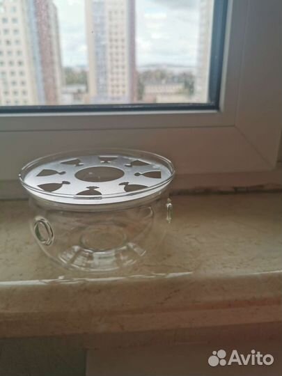 Стеклянная подставка для подогрева завар. чайника