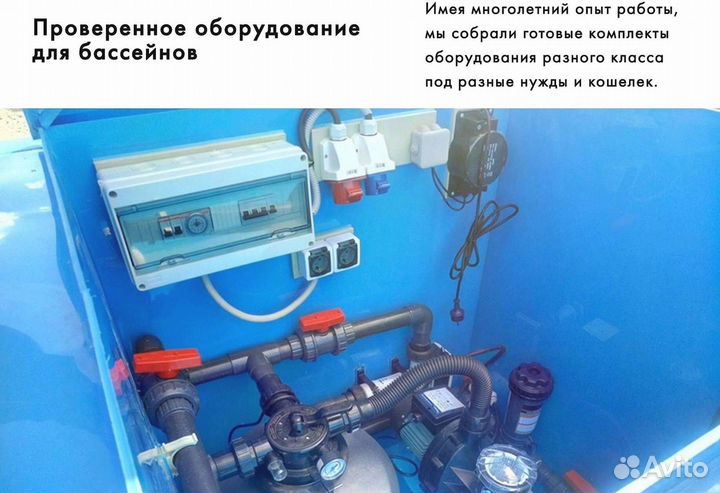 Бассейн полипропиленовый 8x3