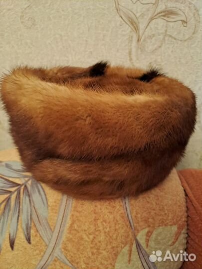Шапка норковая женская новая