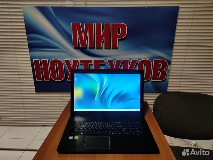 Ноутбук игровой Acer / 17 дюймов / geforce