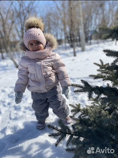 Костюм зимний для девочки 86