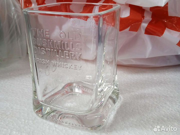 Редкие винтажные стаканы для виски Бушмилс