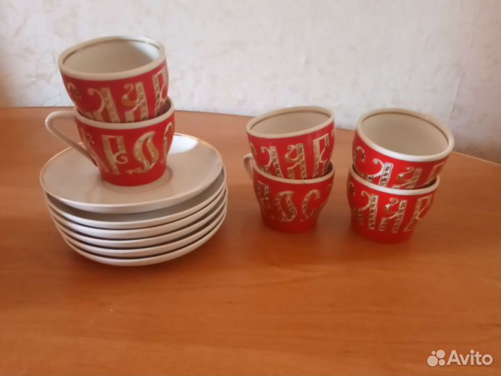 Сервиз кофейный/стопки