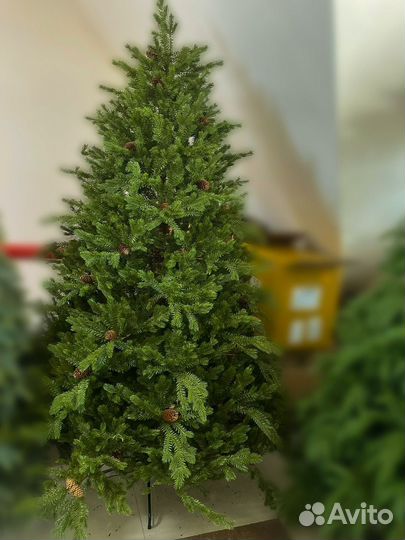 Ель искуственная литая 180 210