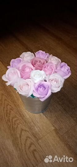 Прелестные букеты из мыльных цветов