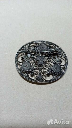 Винтажная брошь