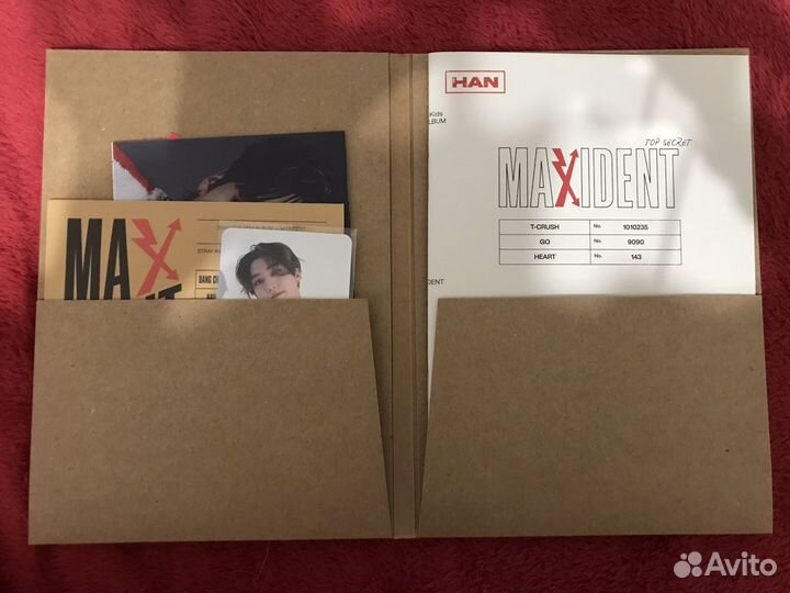 Альбом Stray Kids maxident (case VER. HAN)