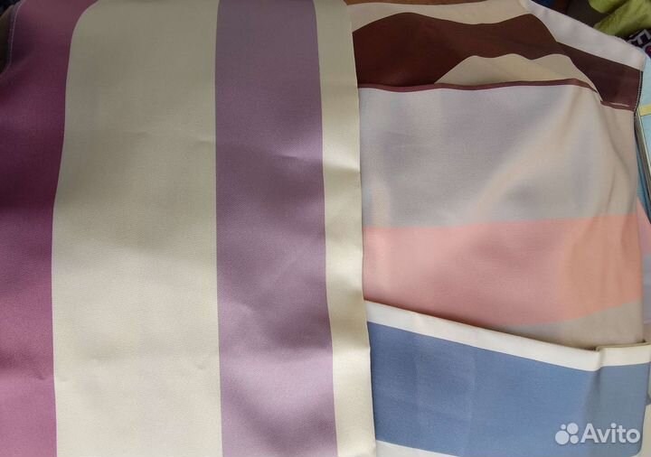 Остатки ткани и тюля