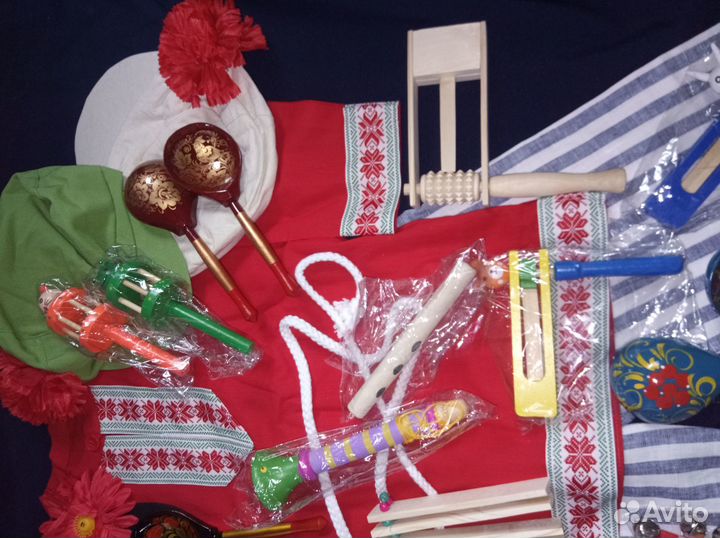 Русский народный костюм на 7 лет (122 см)