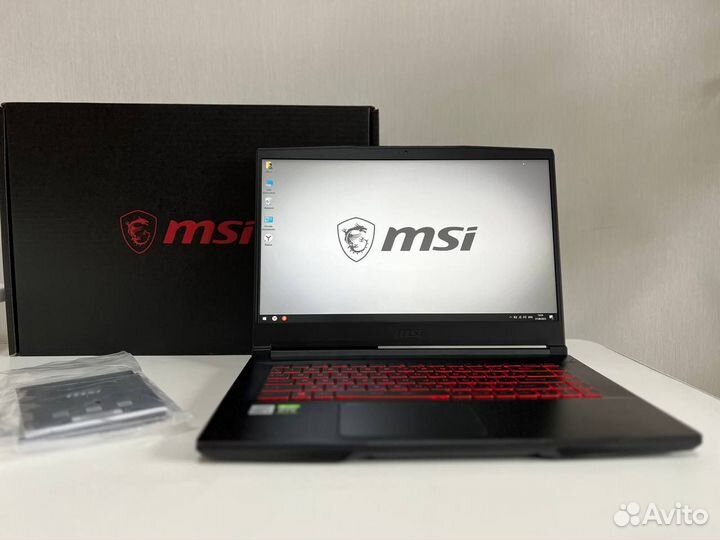 Игровой MSI RTX3060/I5-10H/16GB/512SSD/144HZ