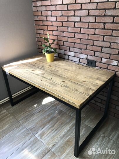 Стол обеденный лофт