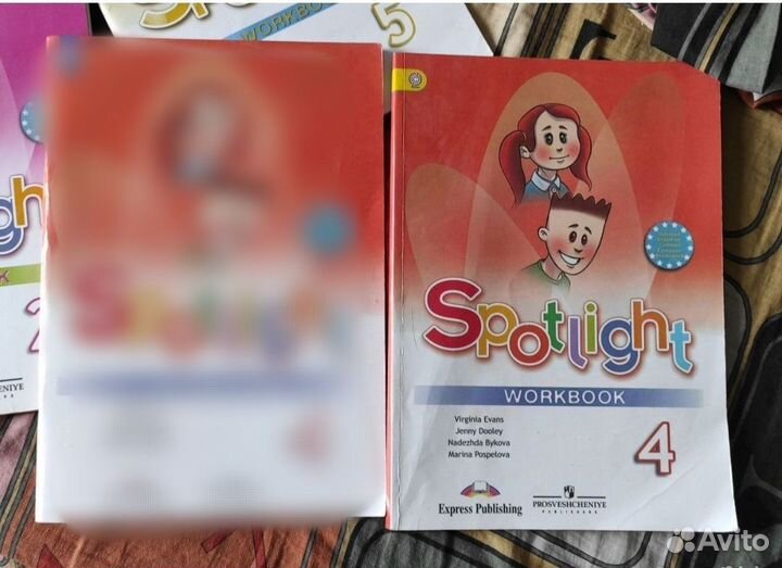 Рабочие тетради spotlight 2, 4