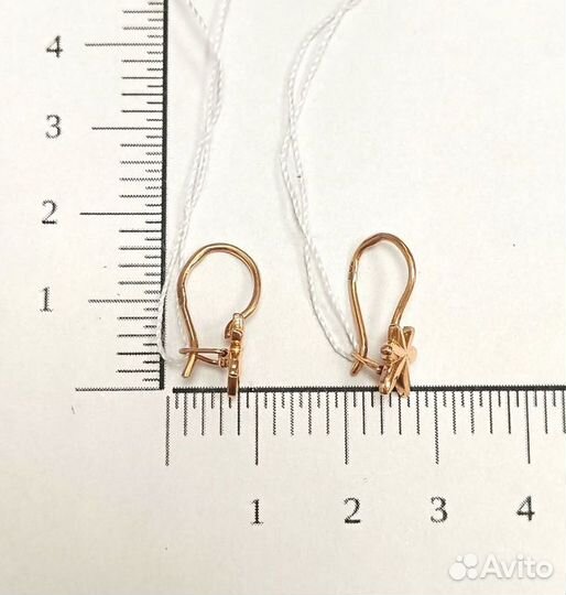 Золотые серьги