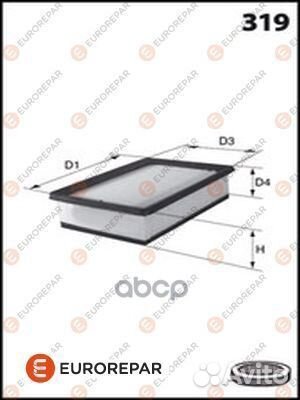 Фильтр воздушный fiat 500/grande punto/idea/LIN