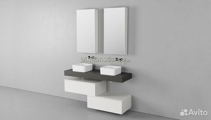 Тумба подвесная Velvex Unique Unit 80х27 tpUNI.80.H27.Y-211