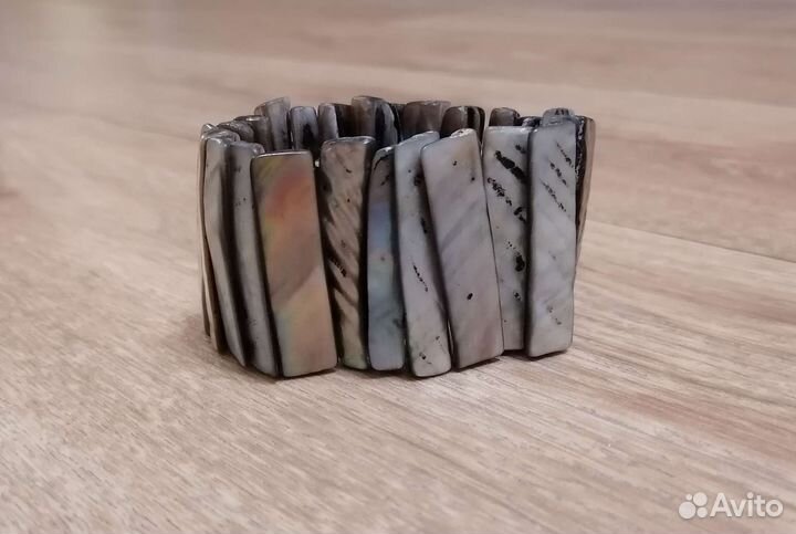 Браслет широкий из перламутра