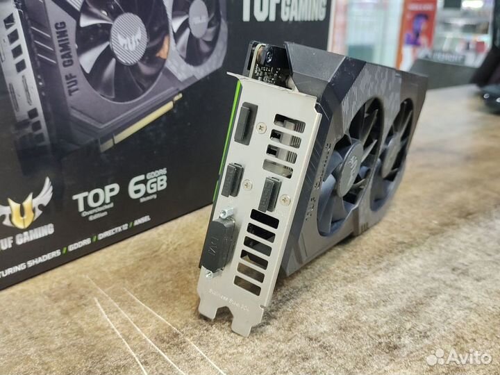 Видеокарта GeForce GTX 1660 Ti asus TUF-GTX1660TI