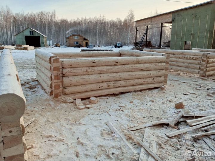Изготовление срубов