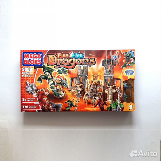 Mega Bloks Dragons Portal of Fire 9889