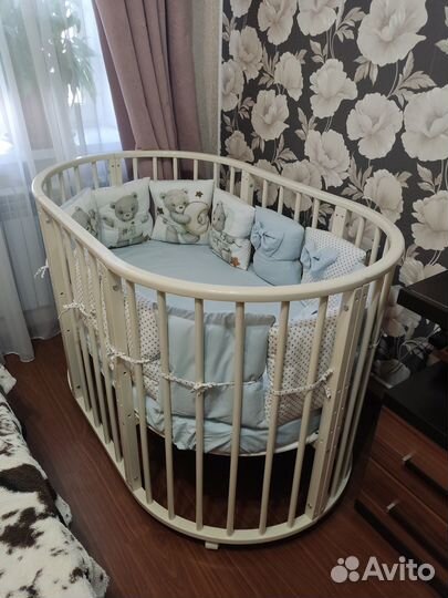 Детская кроватка трансформер