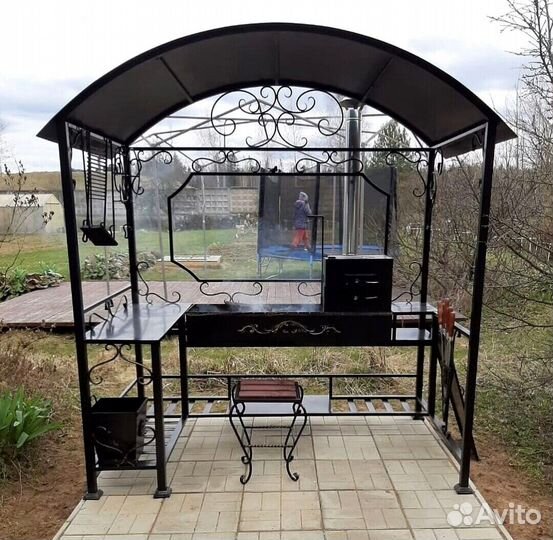 Мангал лофт