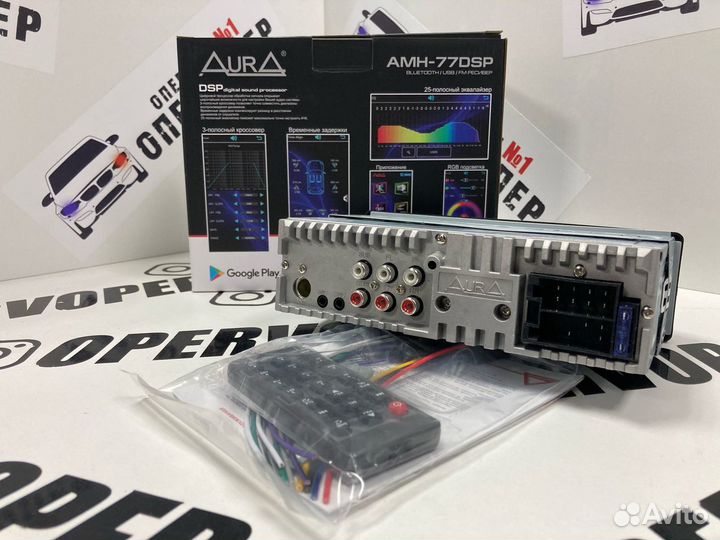 Процессорная Автомагнитола Aura AMH-77DSP